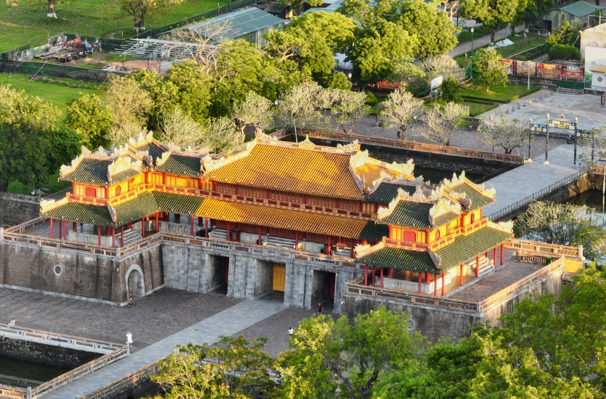 Day 3:  Danang – Hue Imperial Citadel – Khai Dinh Tomb – Thien Mu Pagoda [B/L/]